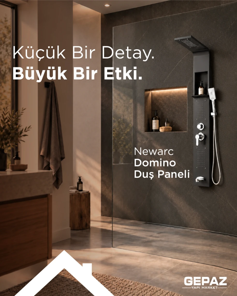 Newarc Domino duş paneli